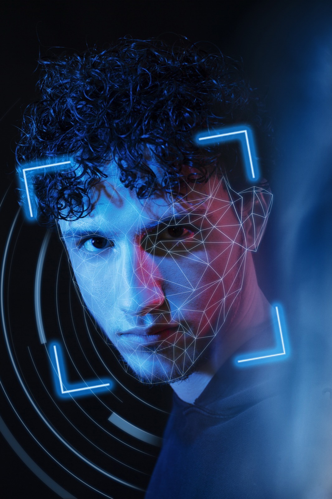 Face recognition and identity verification layers used to spot deepfake impersonation attempts