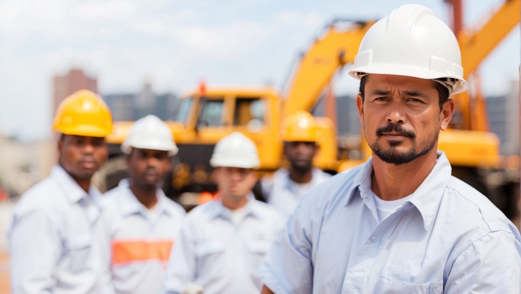 Construction worker on active building site: third-party liability and car insured environment