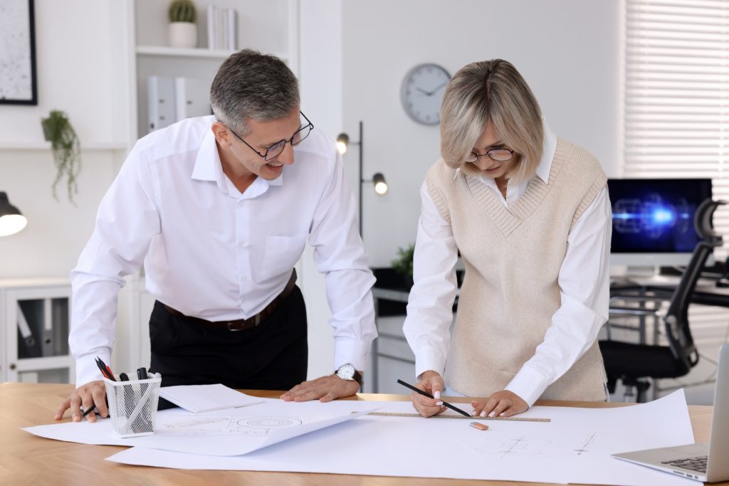 Architects and designers working on engineering drawings: design responsibility covered by professional indemnity insurance
