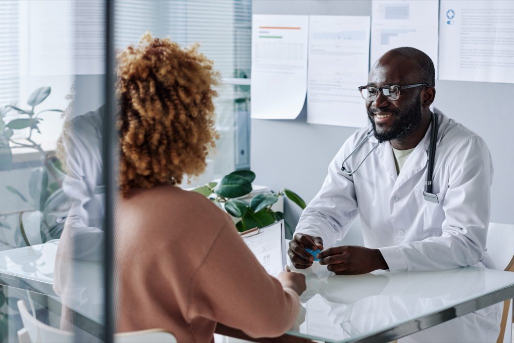 African doctor in a professional consultation with an adult patient: the clinical encounter where medical malpractice cover responds if treatment or advice is later challenged